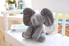 Peek-A-Boo Elephant Plush Toy for Babies and Kids