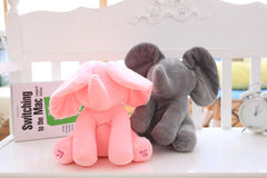 Peek-A-Boo Elephant Plush Toy for Babies and Kids