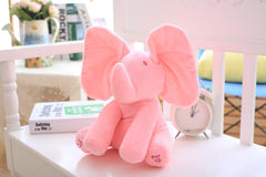 Peek-A-Boo Elephant Plush Toy for Babies and Kids